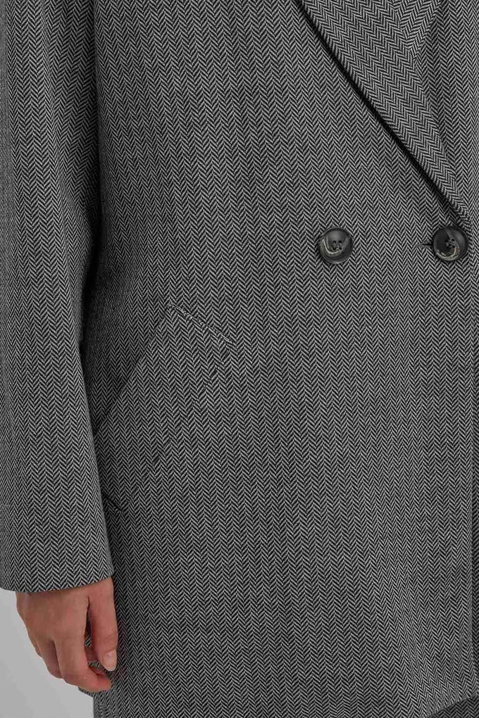 Josephine & Co Storm Blazer Anthracite Print Taglia: 38 | Outlet | Donna