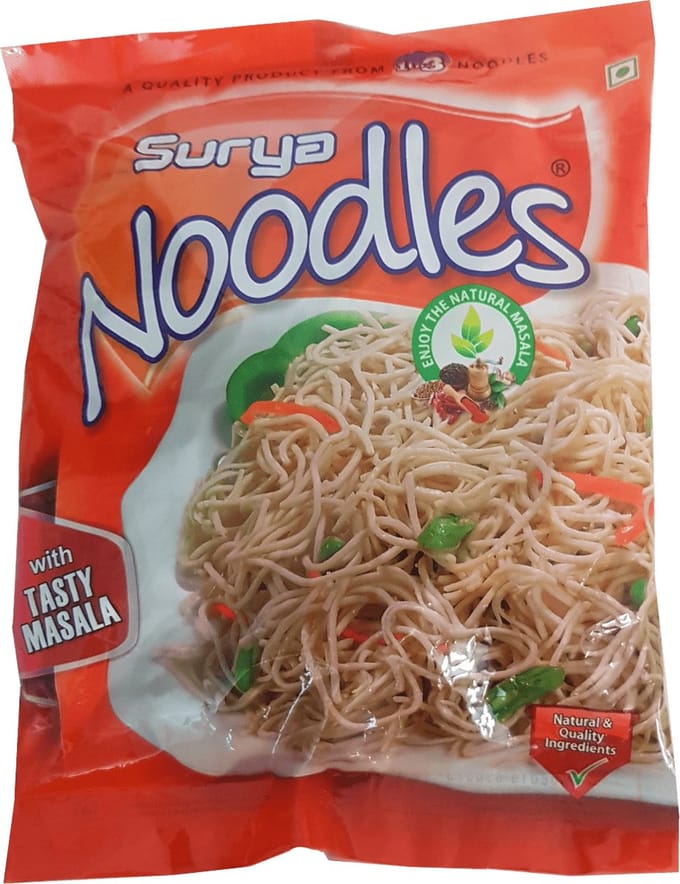 Surya - Noedels met Kruidenmix - Noodles - 3x 180 g