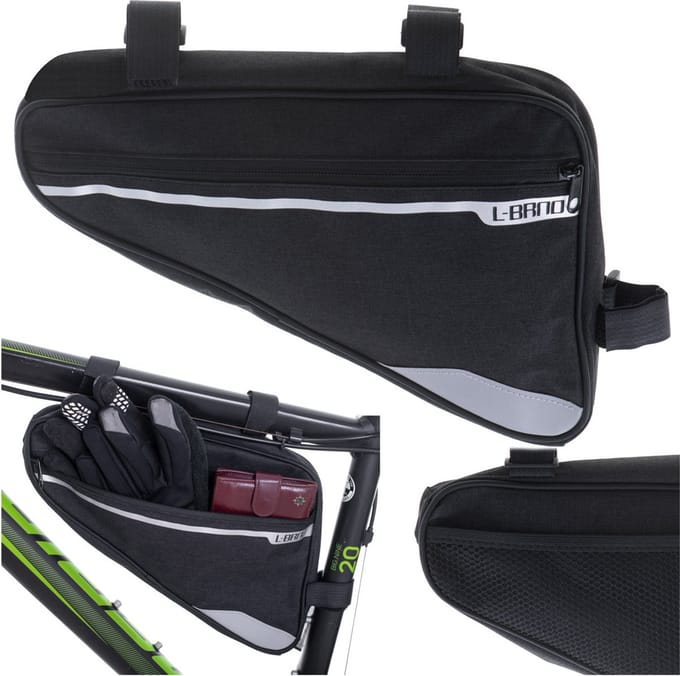 FIETSDRIEHOEKZAK ONDER HET FRAME VOOR FIETS - POCHETTE TRIANGLE SOUS CADRE POUR VÉLO