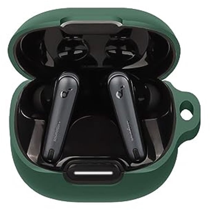 Schokbestendige Silicone Case voor Bluetooth Oortelefoons - Draadloos Opladen en Duurzaam