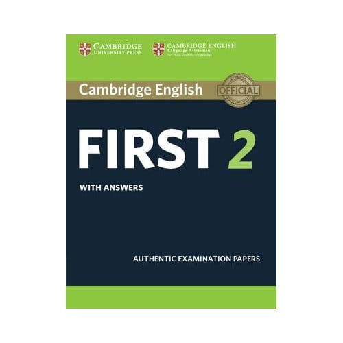Cambridge English First 2 Student's Book With Answers