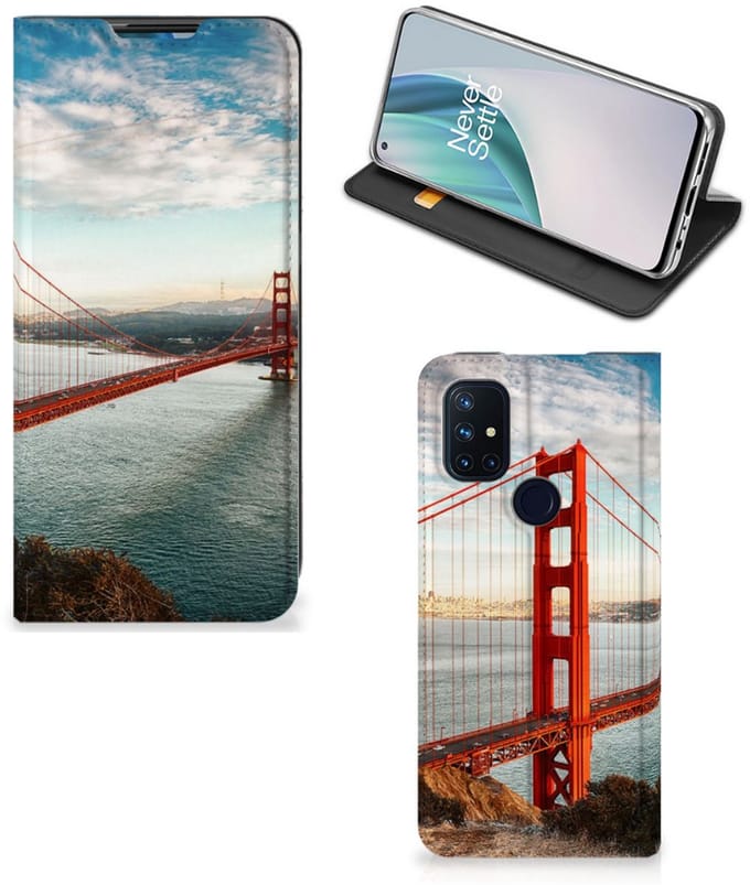 OnePlus Nord N10 5G Book Cover Golden Gate Bridge