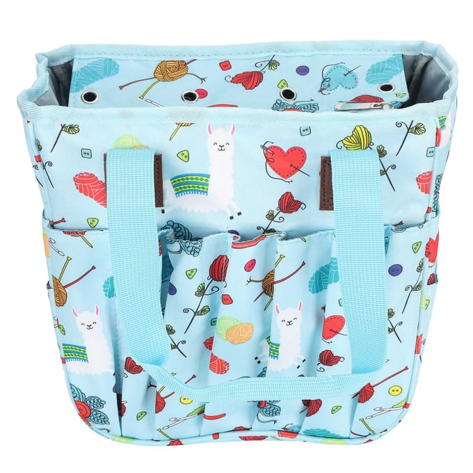 Opbergtas Multifunctioneel Oxford Doek Cilindrisch Wollen Diversen Organizer Zakje Klein Schaap white