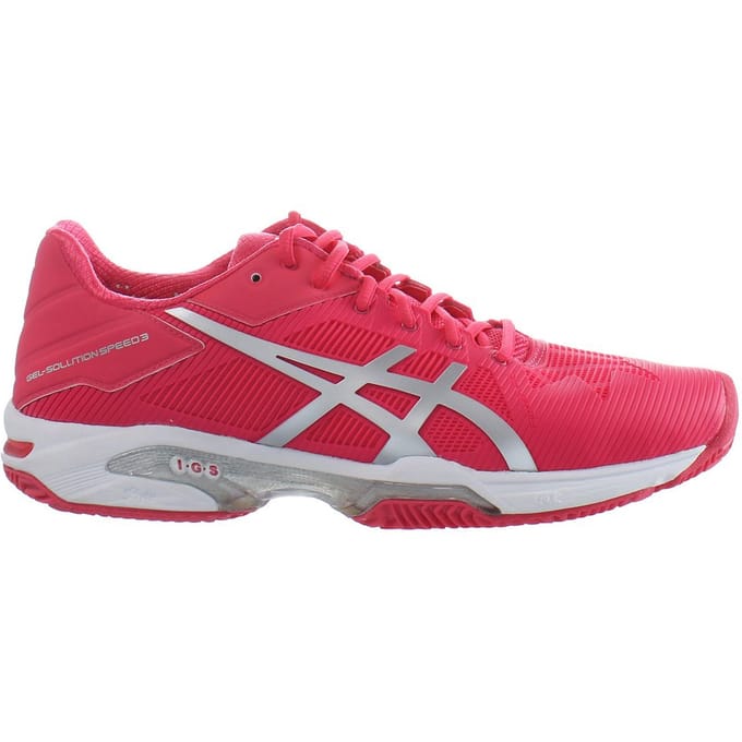 Asics Gel-Solution Speed 3 Clay Roze Dames Padel Trainers