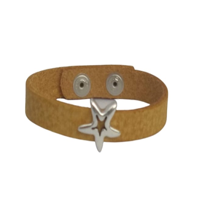 Aanpasbare armband-yellow seastar