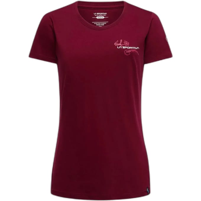T-shirt dames La Sportiva Climb Flower