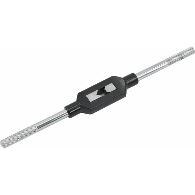 AWTools Black Line - Verstelbare Tapgreep - M3-M10 - Ergonomisch - Roestvrijstaal