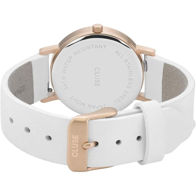 Horloge CLUSE CL40110. Kwarts, Kleur wit. Vrouw. white