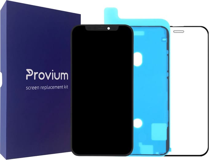 iPhone XS Scherm - Incell LCD display voor Reparatie - A+ Kwaliteit - met screenprotector en plakstrip - Provium
