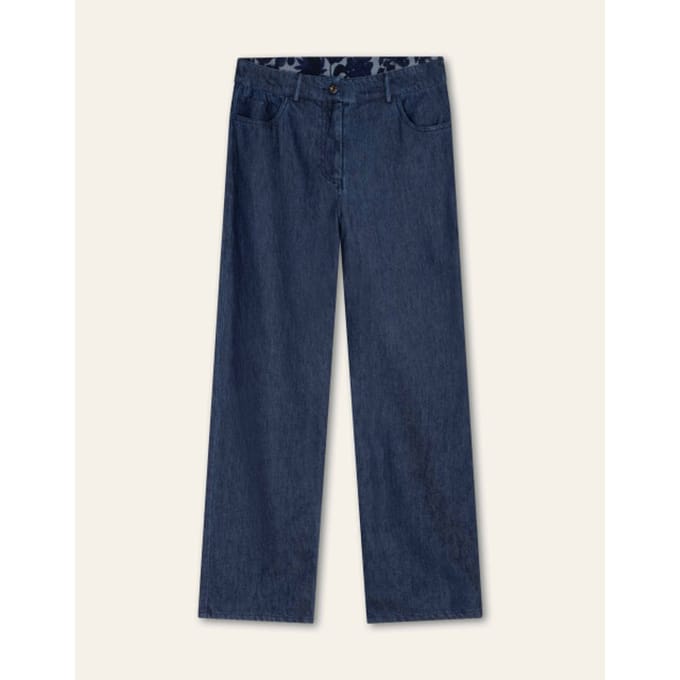 Oilily Pylix Broek- maat36 Blauw indigo