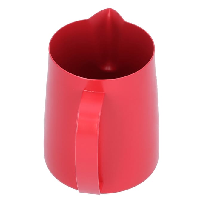 600ml Koffie Latte Art Schenkkan Melk Opschuimbeker Koffie Maak Accessoire Rood brown