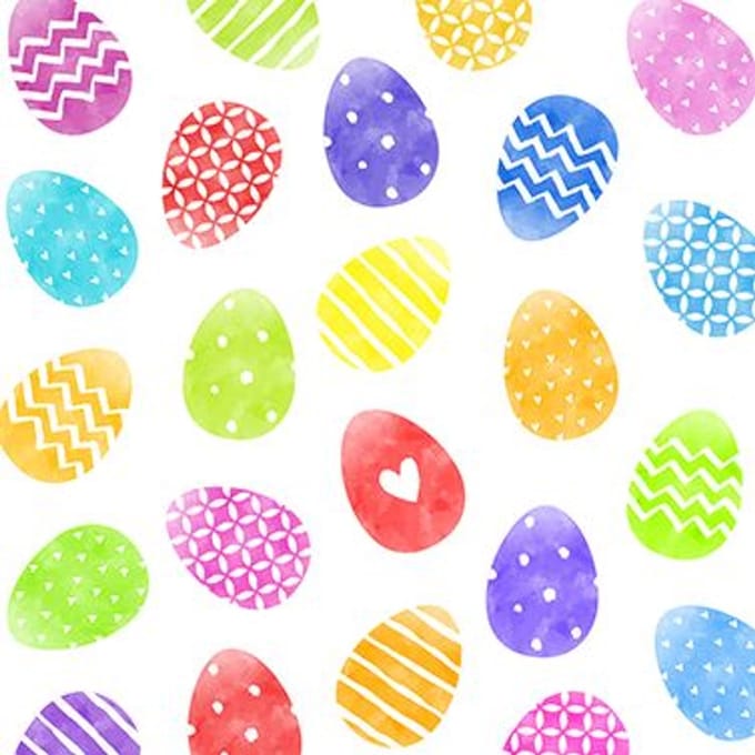 PPD - Lunch servetten - Colorful Easter