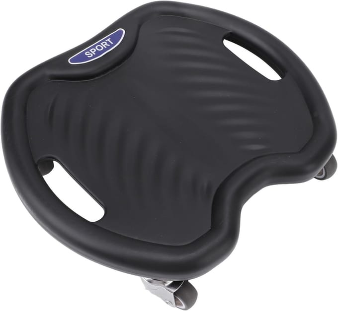 Buikwiel met Mat - Core Trainer - Thuis Sporten - Omnidirectioneel Glijden - 33x27x10 cm