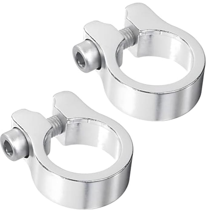 Fietsbinnenband klem 31,8 mm - 2 stuks sluiting voor zadelpen