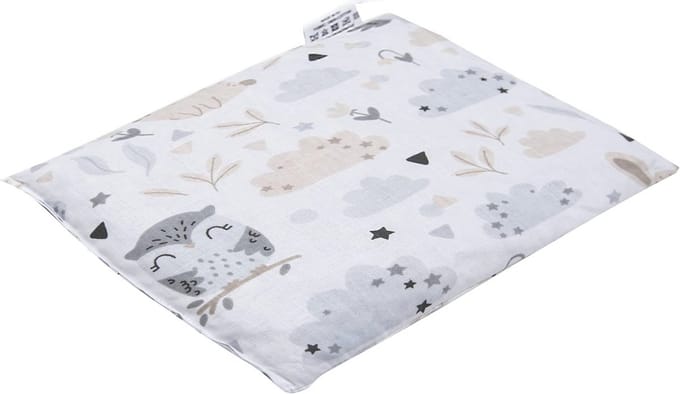 Eco Vriendelijk Kersenpit Kussen voor Warmte- en Koudetherapie – 500g Rechthoekig 20x25cm van 100% Katoen