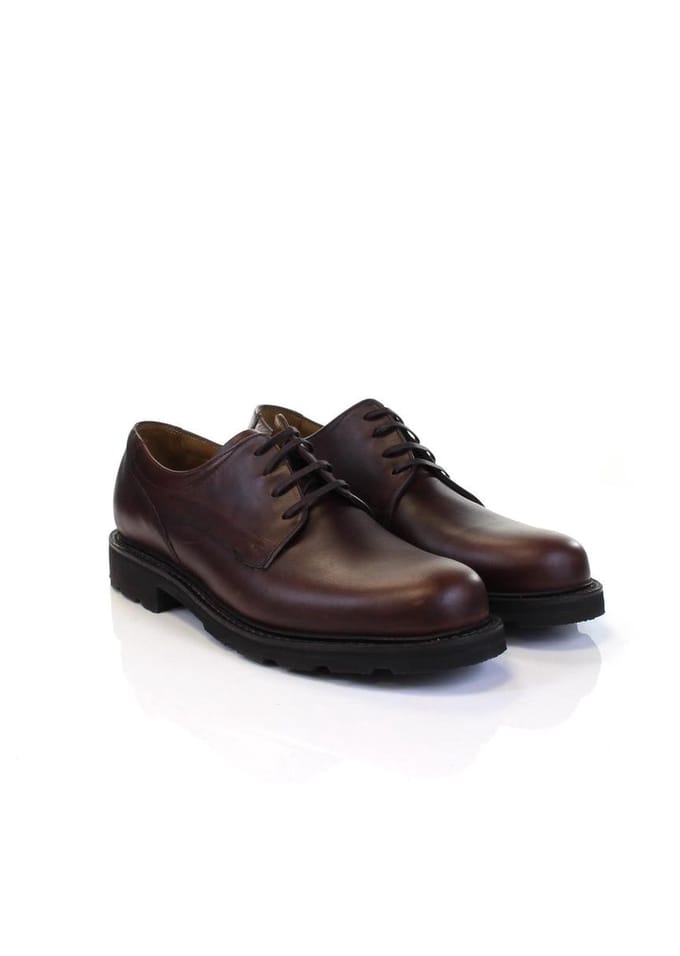 Van Bommel Heren Veterschoenen - Bruin - Maat 41