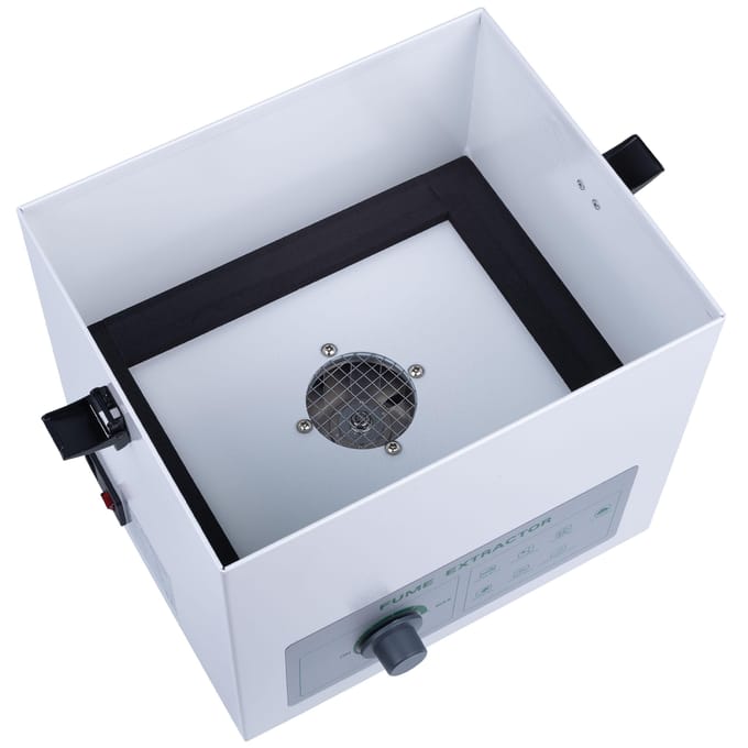 Rosfix Rookafzuiger XL100 ProFilter - 100 W, 200 M³/h - 3-Traps HEPA+Koolstoffilter, Zuigslang 77 cm