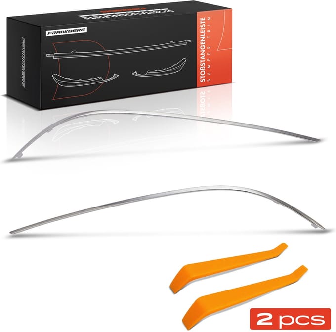 Frankberg 2x Sierstrip Bumper Voor voor Mercedes-Benz