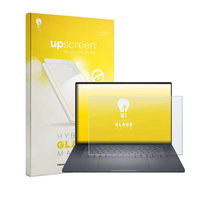 upscreen - Screenprotector voor Dell Pro Precision 7 Series 16 - Folie Beschermfolie Beschermglas matte