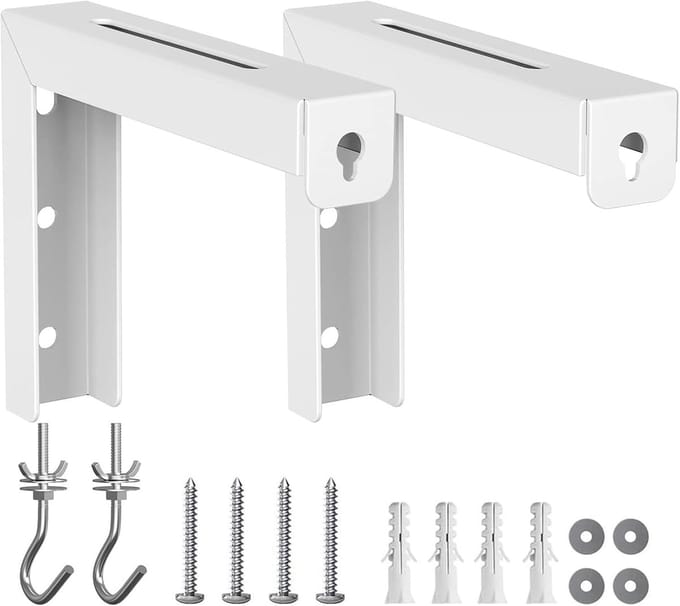Projector Scherm Beugel - Hanger Plafond Mount - Presentaties Thuis - Verstelbare Hoek - L-Vorm - Metaal