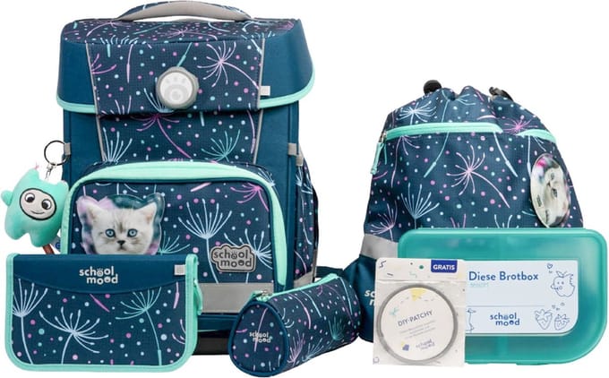 School-Mood Champion Pro Schooltas set 7-delig