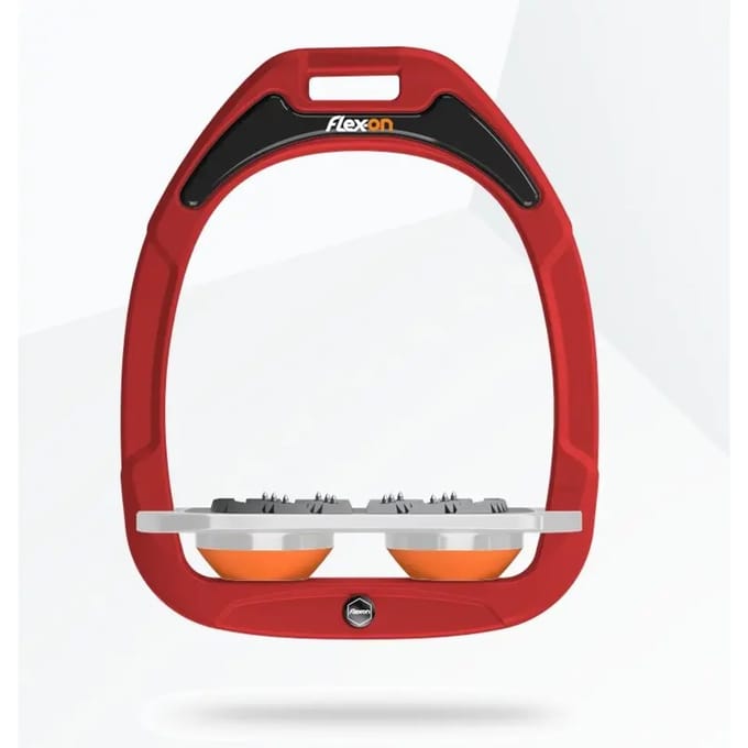 Plat Ultra Grip Te rood/grijs/oranje Flex-On Green Composite