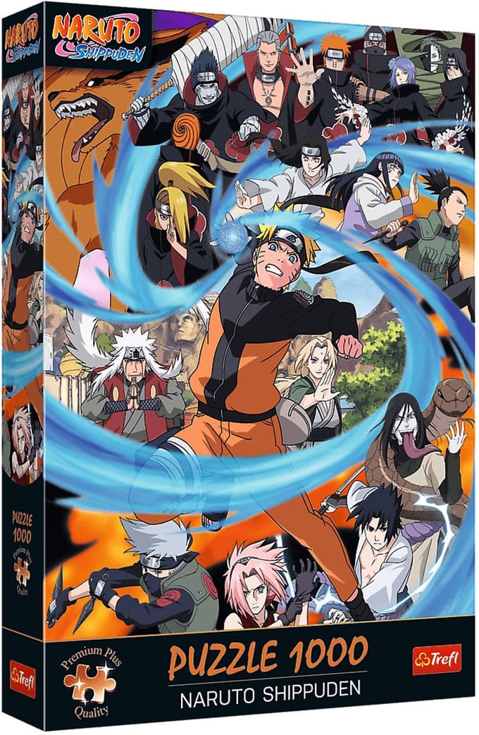 Trefl legpuzzel Naruto Shippuden - 1000 stukjes anime puzzel.