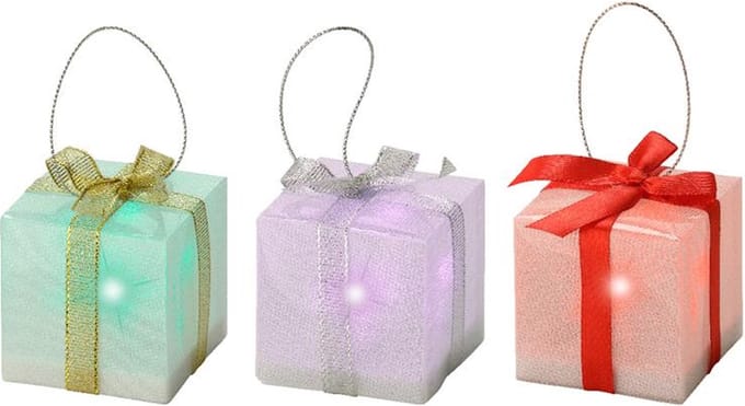 Kadodoos LED 5x5x5 cm kleur