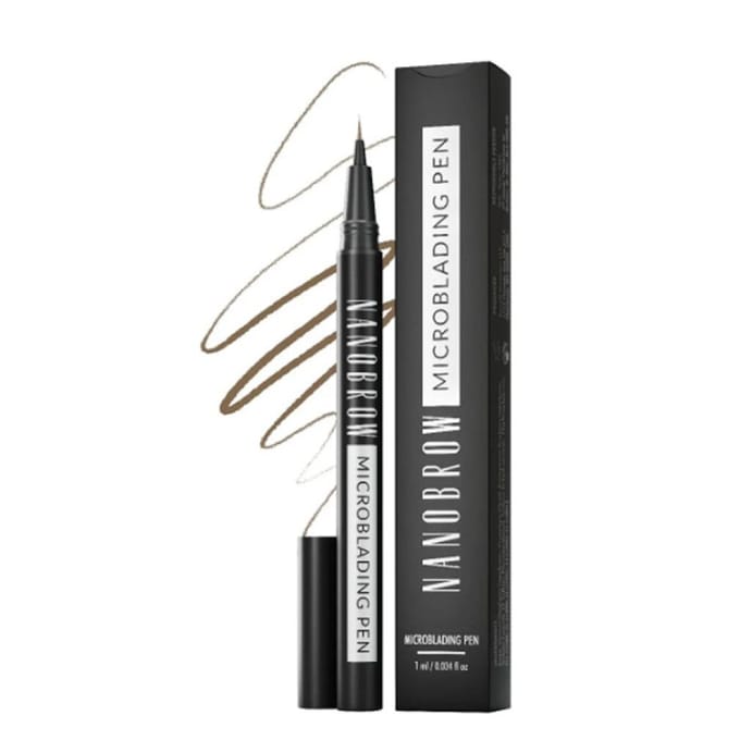 Nanobrow Microblading Pen | Warm Brown | Wenkbrauwpotlood 1 ml