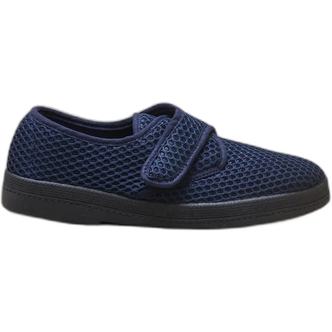 Schoenen met klittenband van gaas Pédiconfort