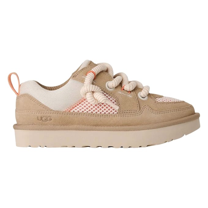 UGG® Lo Lowmel Mesh sneaker in Sand Castle Multi, Maat 41, Suede