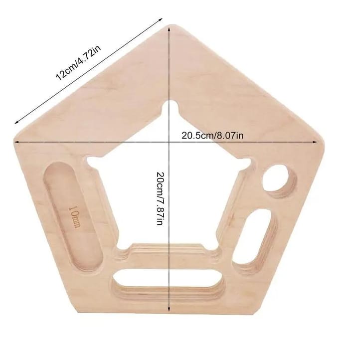 Pull-Up Board Hangboard Rotsvinger Versterker Boards Trainer Onderarm Versterker Oefengereedschap Buitengebruik ivoor