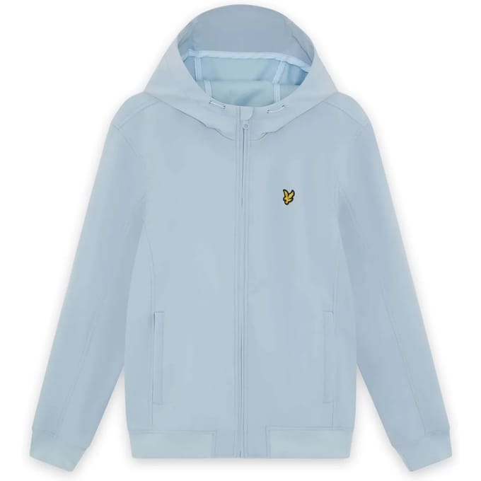 Lyle & Scott - Jas Lichtblauw Lyle&scott Mesh Back Softshell Jacket Jackets Lichtblauw Jk2200v