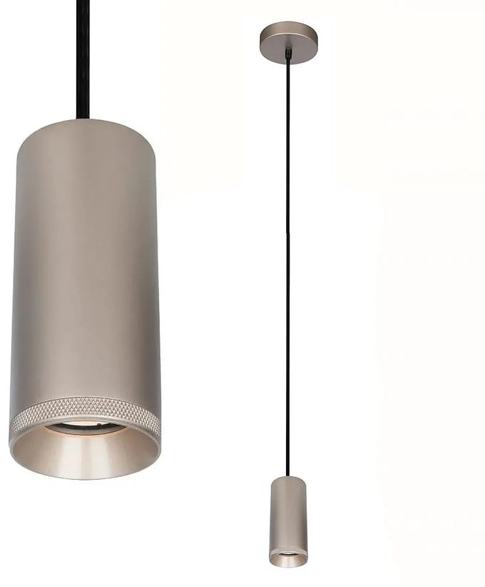 Artdelight - Hanglamp Milano 1 lichts 15 cm champagne