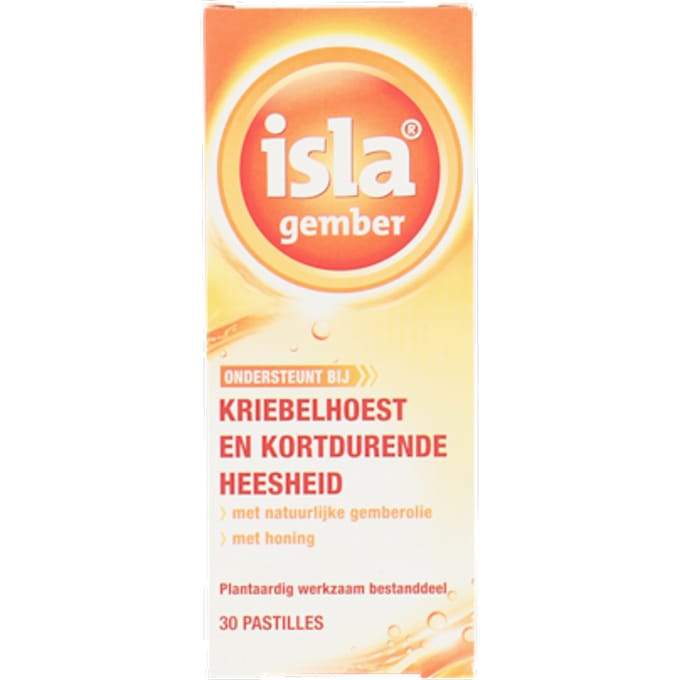 Isla Gember keelpastilles 30 Pastilles