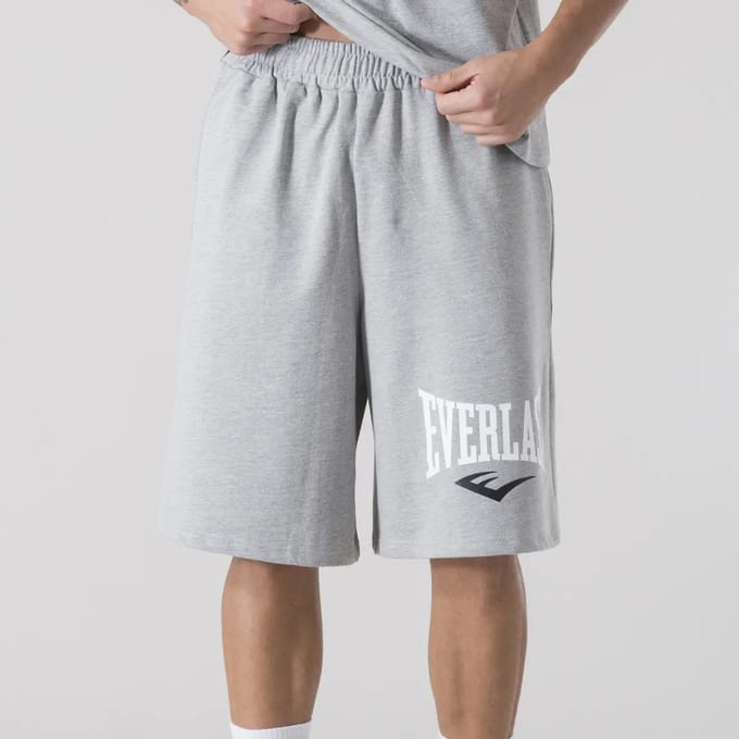 Everlast Logo Shorts Grijs S