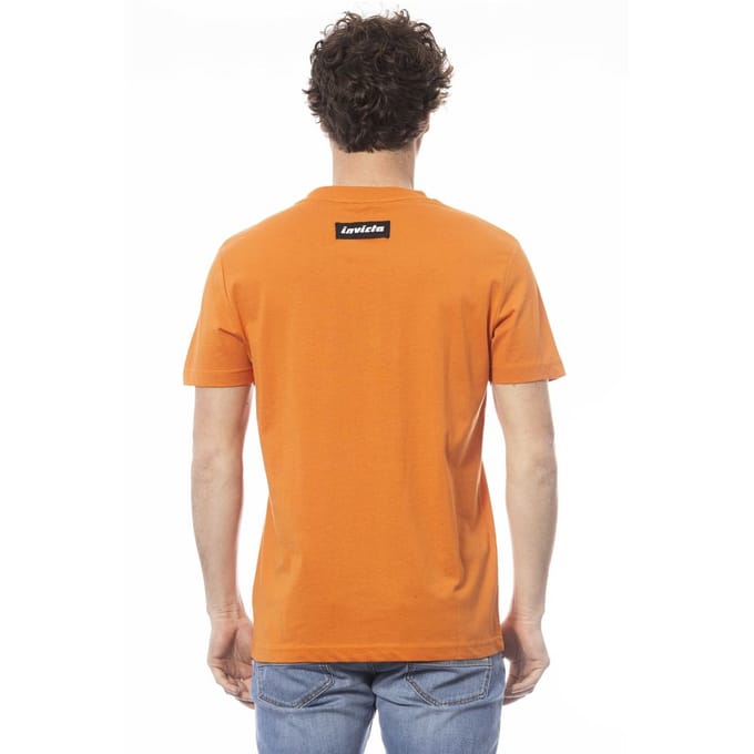 T-shirt Oranje Logo T-shirt Korte Mouwen