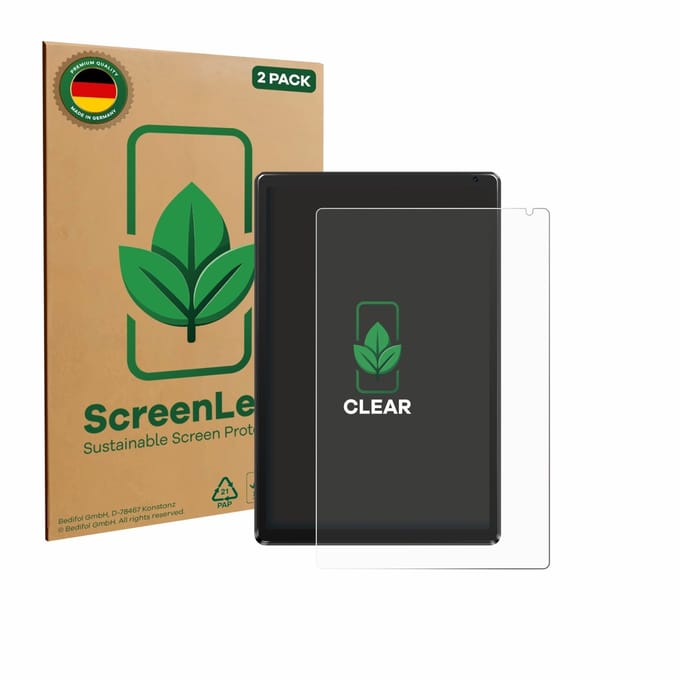 2 Stuks Screenprotector voor Ainmel AMLC12 10.1" - Hoogwaardige Beschermfolie transparant