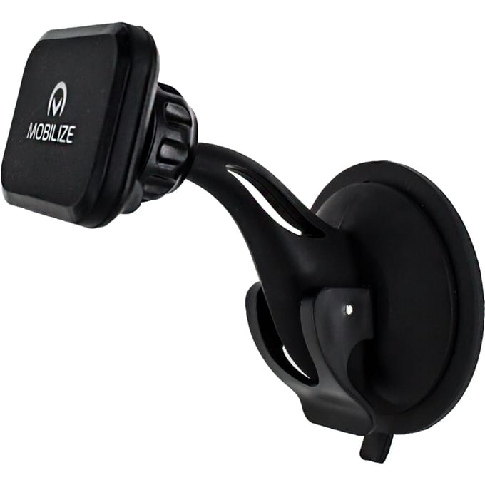 Mobilize Telefoonhouder Auto Universeel - Magnetisch - Geschikt voor ruit/dashboard - Zwart