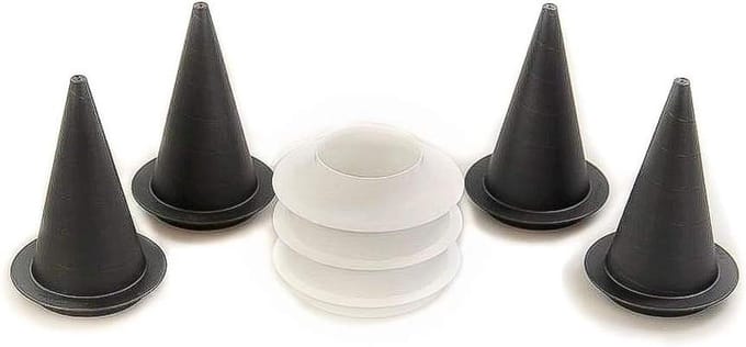 Bakvorm - Cakevorm - Bakken en Garen - Magnetron Geschikt - 350 ml - Transparant