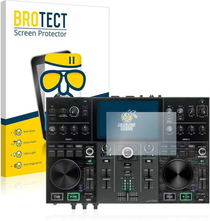 BROTECT - Screenprotector voor Denon DJ Prime Go - Folie Beschermfolie Beschermglas matte
