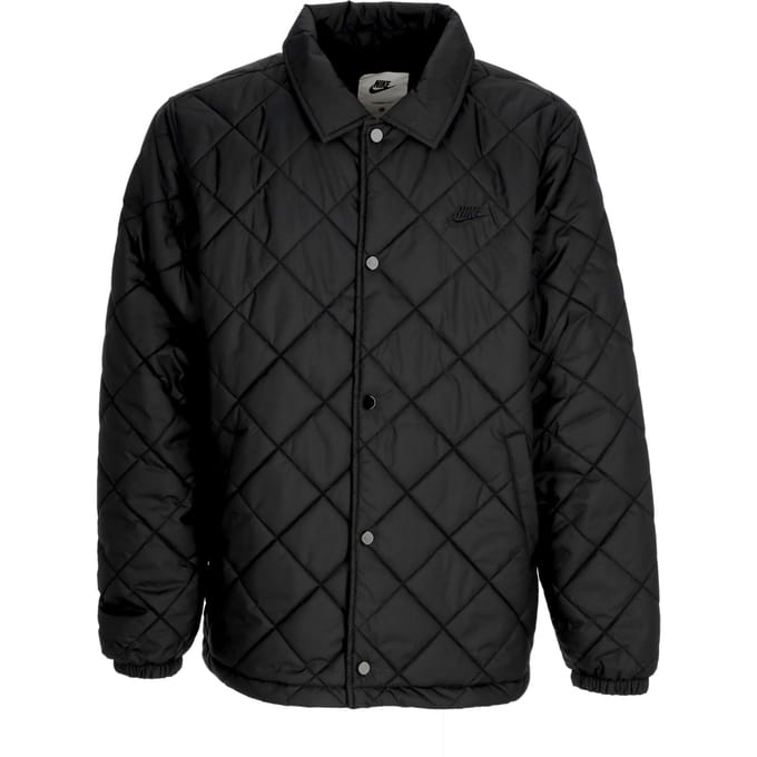 Coach Jacket Men Club Therma-fit Jacket Zwart/zwart/zwart