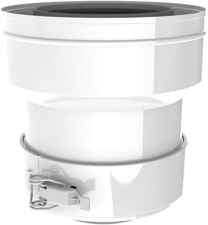 Remeha Overgangsstuk PPS, DN 60/100 naar DN 80/125, M85076
