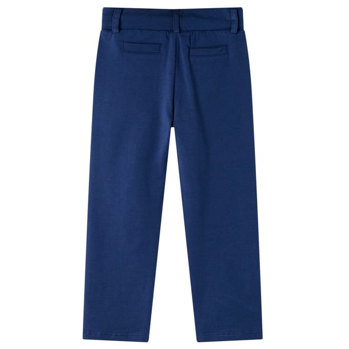 vidaXL - Kinderbroek - met - trekkoord - 104 - marineblauw