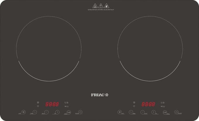 Friac Opzet inductiekookplaat 2 kookzones IK2010