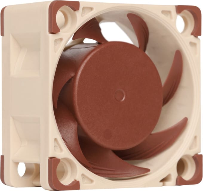 Noctua NF-A4x20 PWM - Case ventilator - 40mm - Brown - 15 dBA