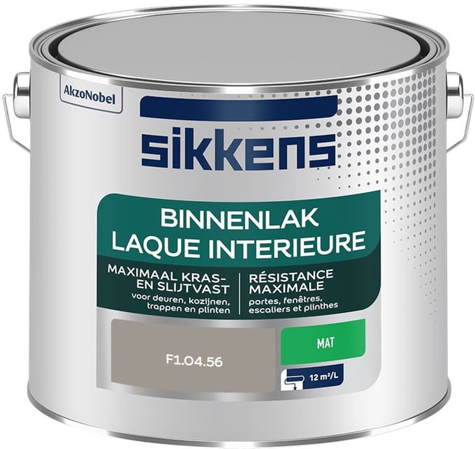 Sikkens - Binnenlak Mat - F1.04.56 - Mengverf - 2,5 L