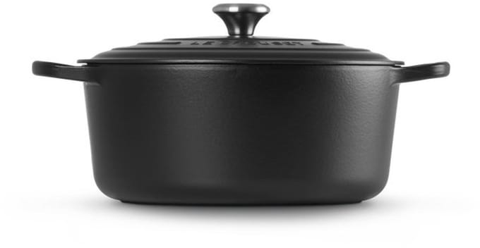 Le Creuset Signature Braadpan - 4,2 l - 24 cm - Zwart