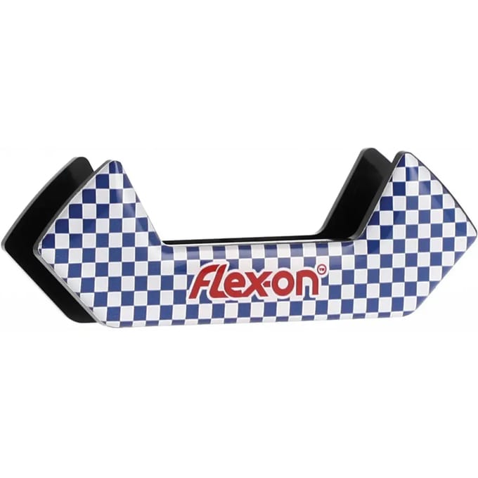 Blauwe stijgbeugelstickers Flex-On Safe-On Mad