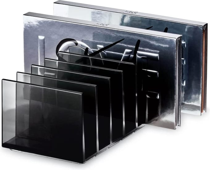 iDesign Make-up palette organizer rookgrijs - Sarah Tanno